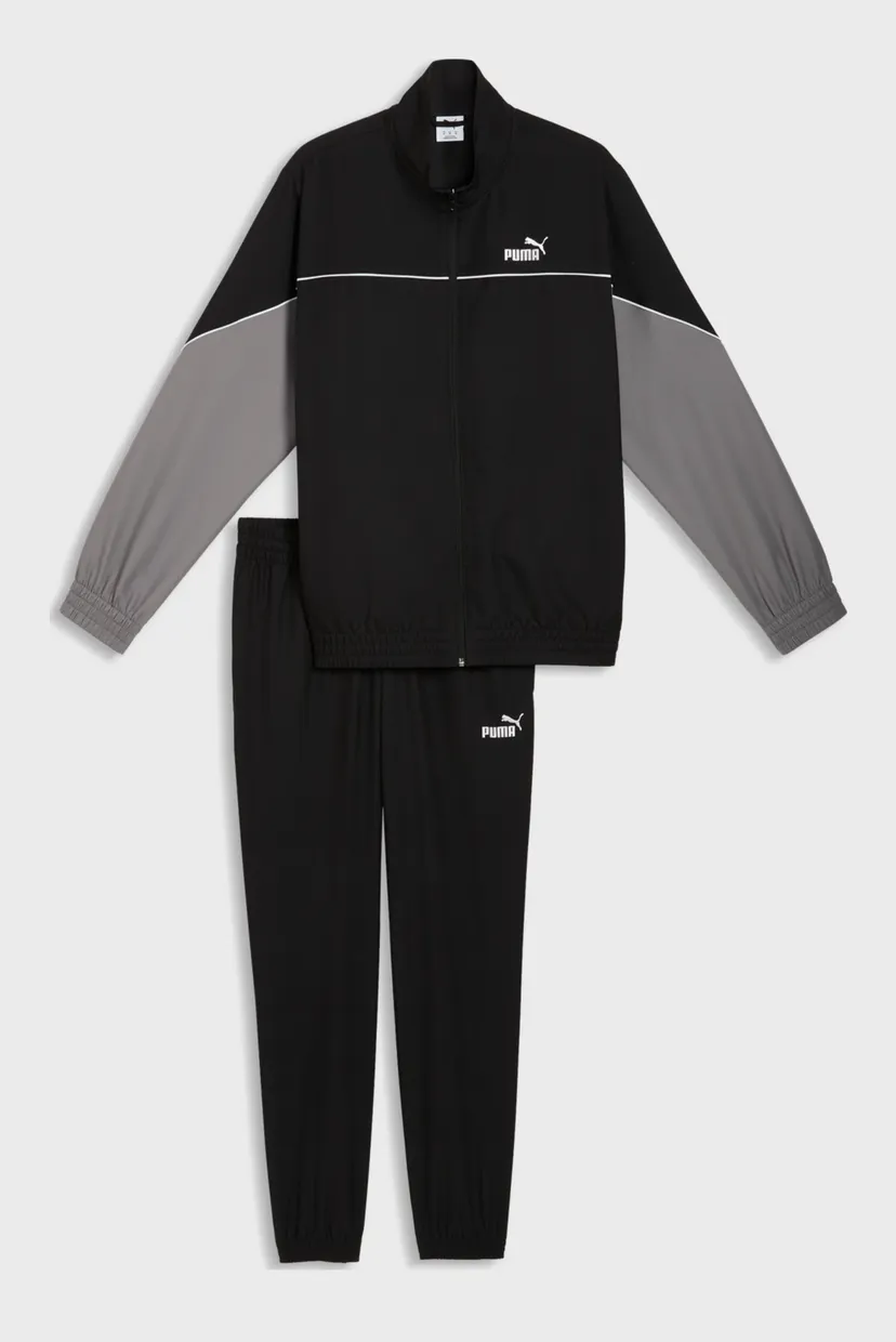 Чоловічий чорний спортивний костюм (кофта, штани) Woven Colourblock Tracksuit Men 4