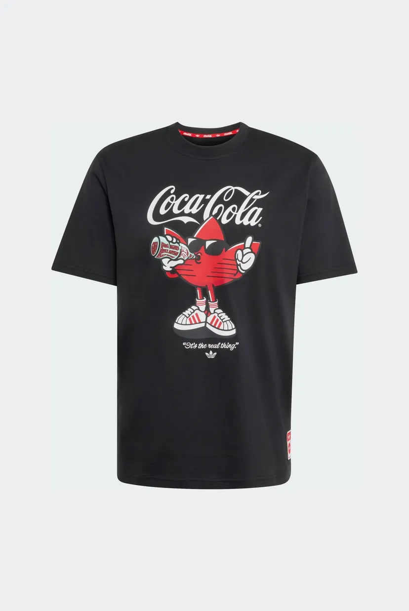 Чоловіча чорна футболка COCA COLA CLASSIC SPORT GRAPHIC TREFFIE 6