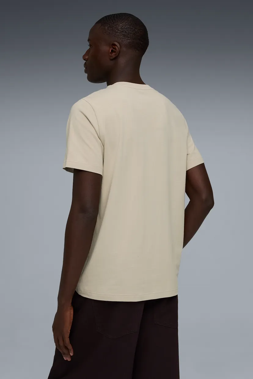 Чоловіча бежева футболка WARDROBE ESS Tee Men 3