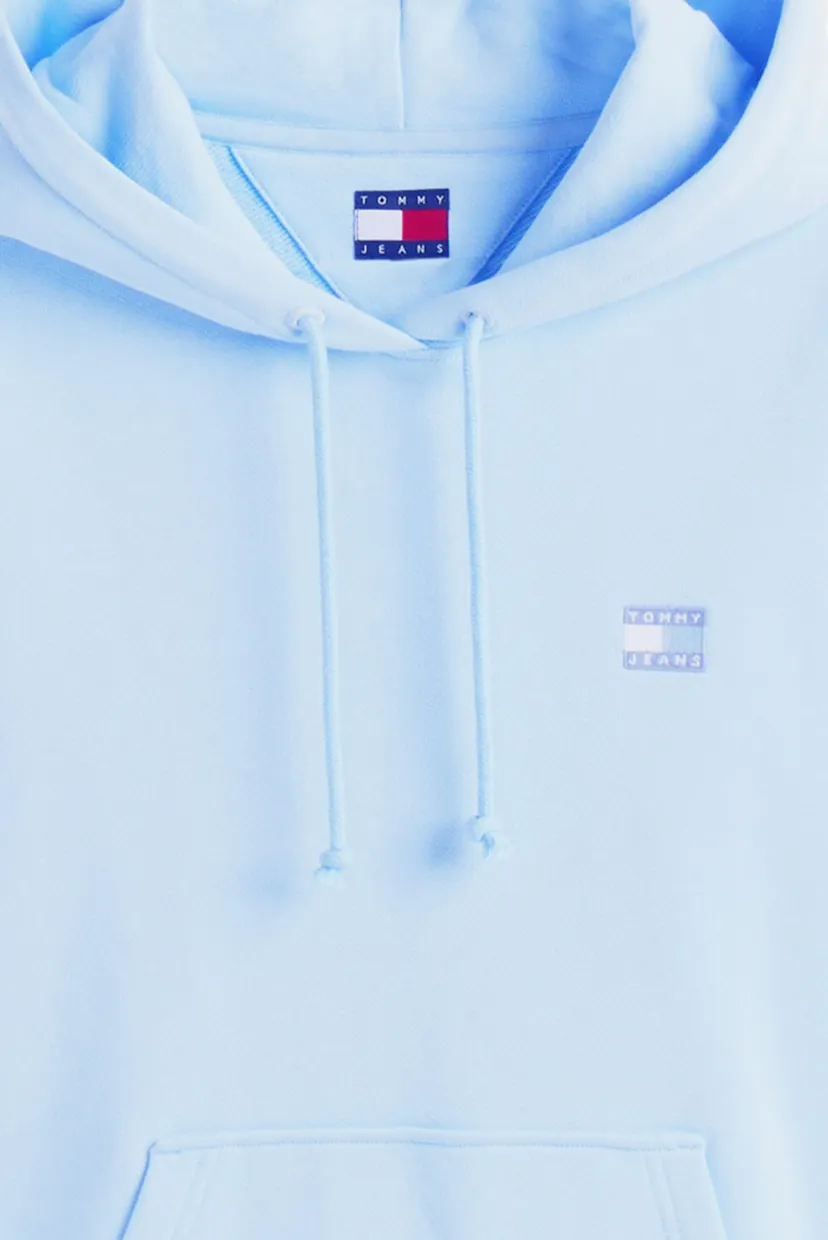 Женское голубое худи TJW BXY BADGE 4