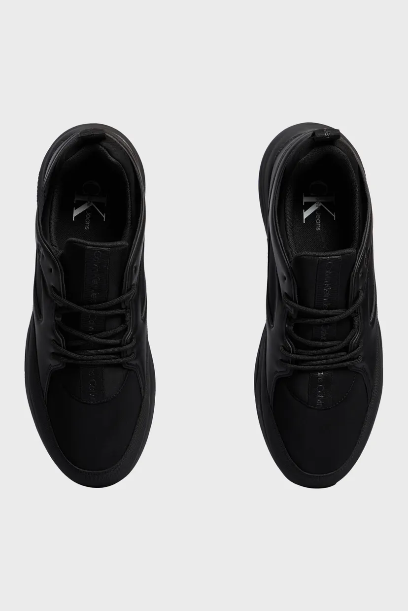 Мужские черные кроссовки RETRO TENNIS LOW LACEUP MTL 4