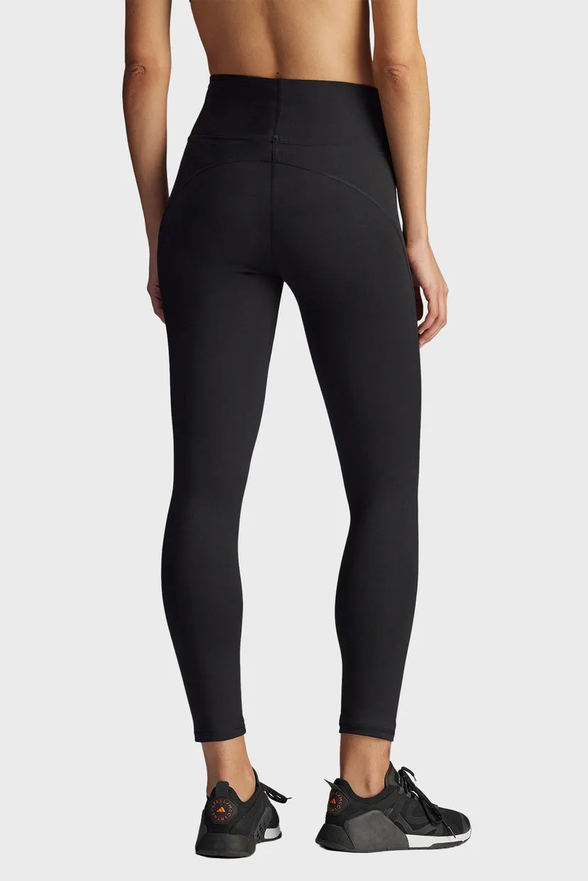 Женские черные тайтсы adidas By Stella McCartney Yoga 7/8 3