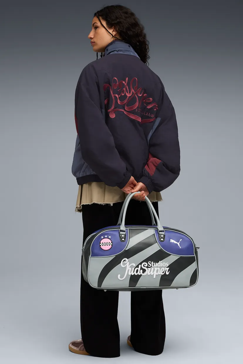 Черная сумка PUMA x KIDSUPER 30L Grip Bag 3