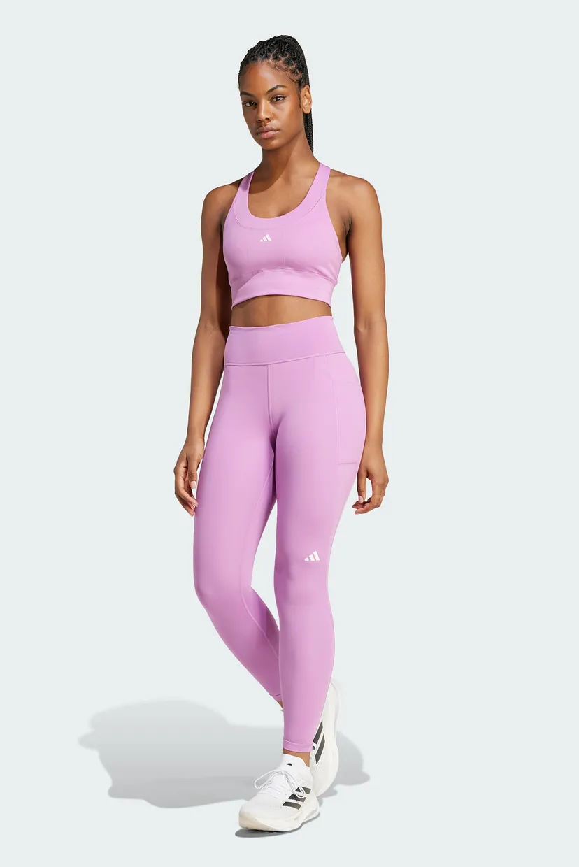 Женские сиреневые тайтсы Own the Run 7/8 adidas IX2862 — MD-Fashion