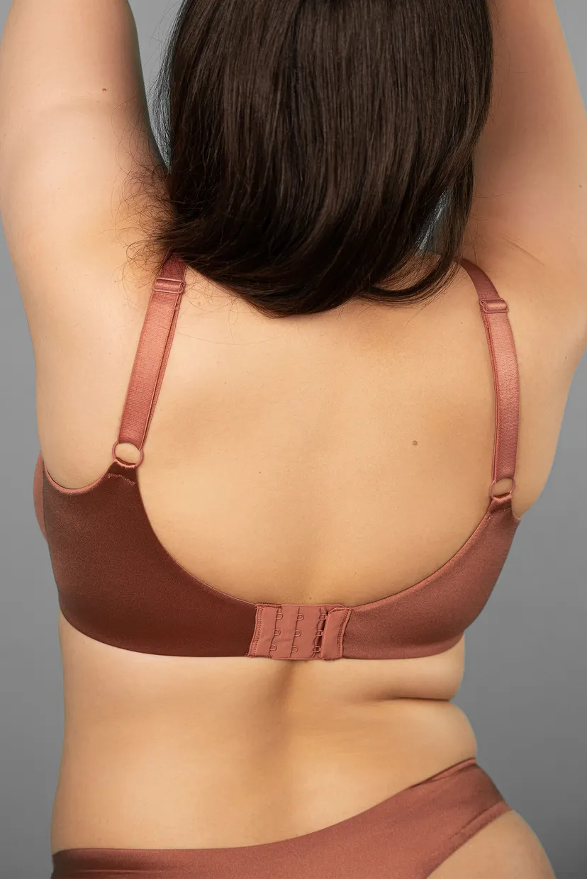 Жіночий теракотовий бюстгальтер 6