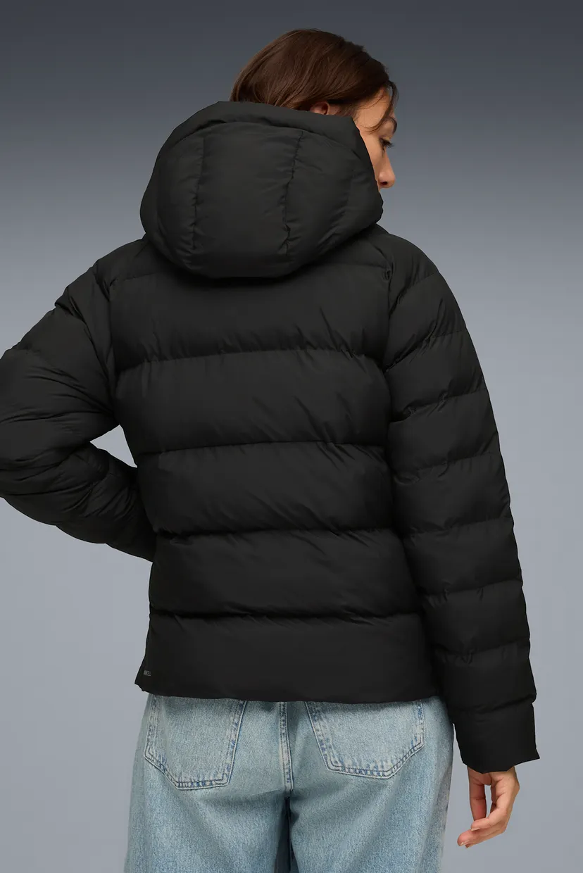 Женская черная куртка Mono Hooded Jacket Women 3
