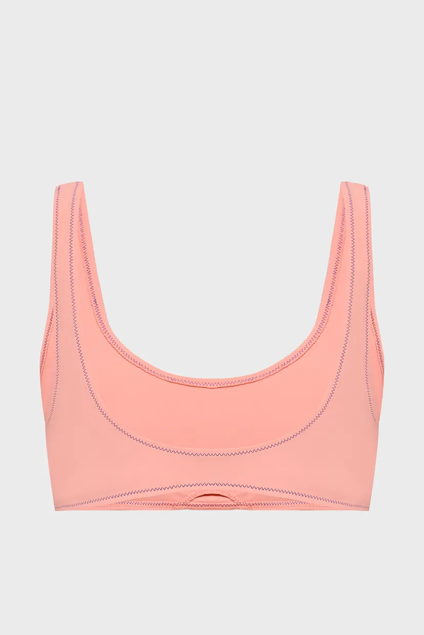 Жіночий рожевий ліф від купальника BRALETTE 9