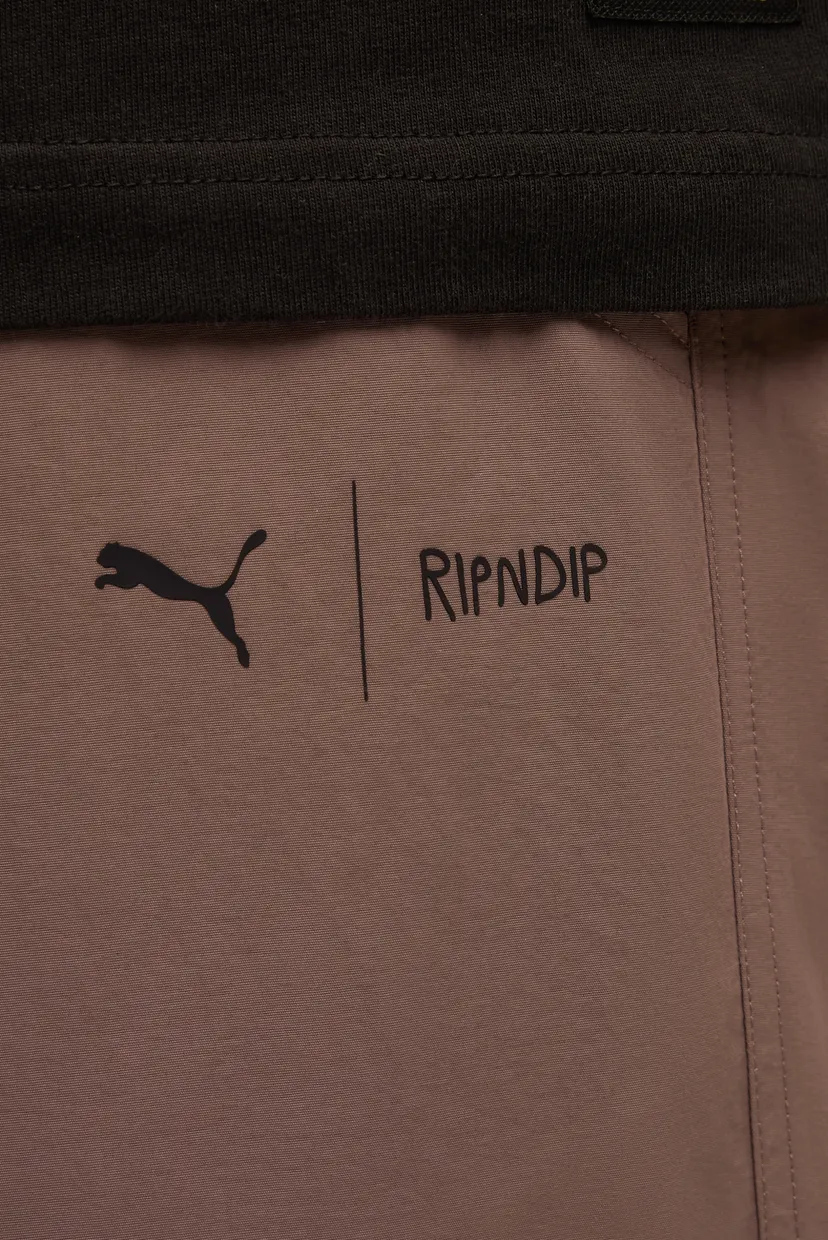 Чоловічі коричневі спортивні штани PUMA x RIPNDIP Cargo Pants Men 5