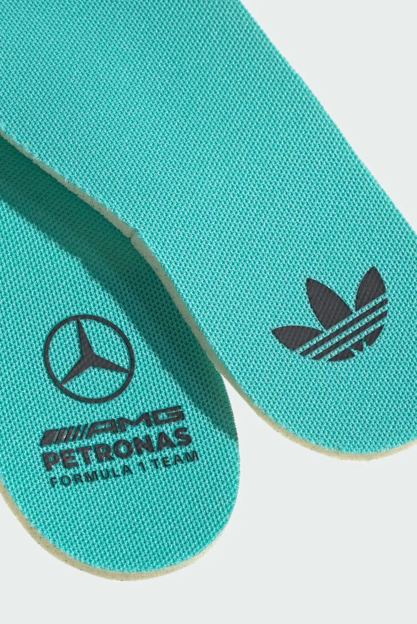 Чоловічі чорні шкіряні снікерси HANDBALL SPEZIAL MERCEDES 10