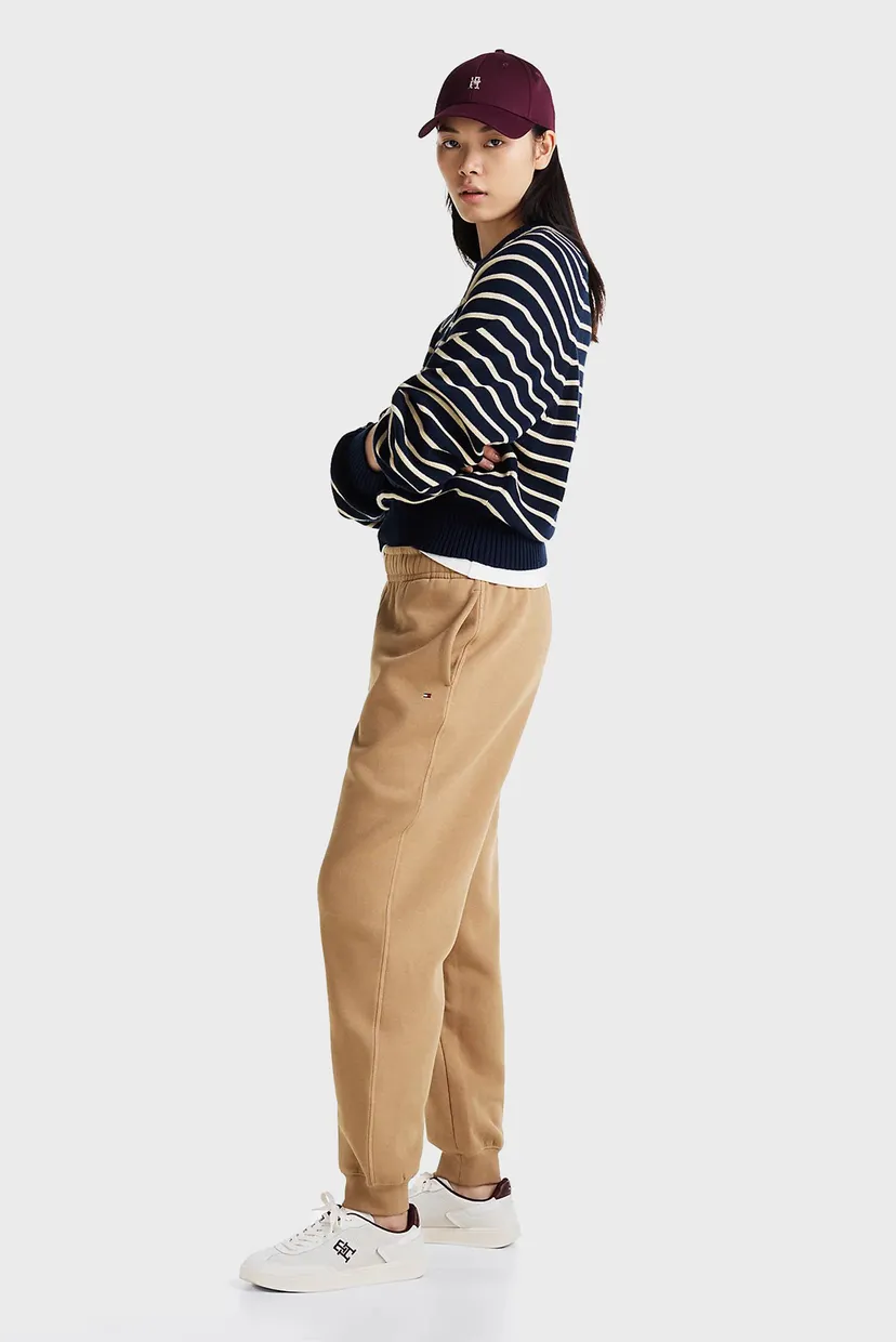 Женские бежевые спортивные брюки FLAG ESSENTIALS SWEATPANT 4