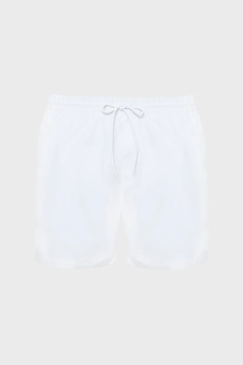 Мужские белые плавательные шорты MEDIUM DRAWSTRING 5