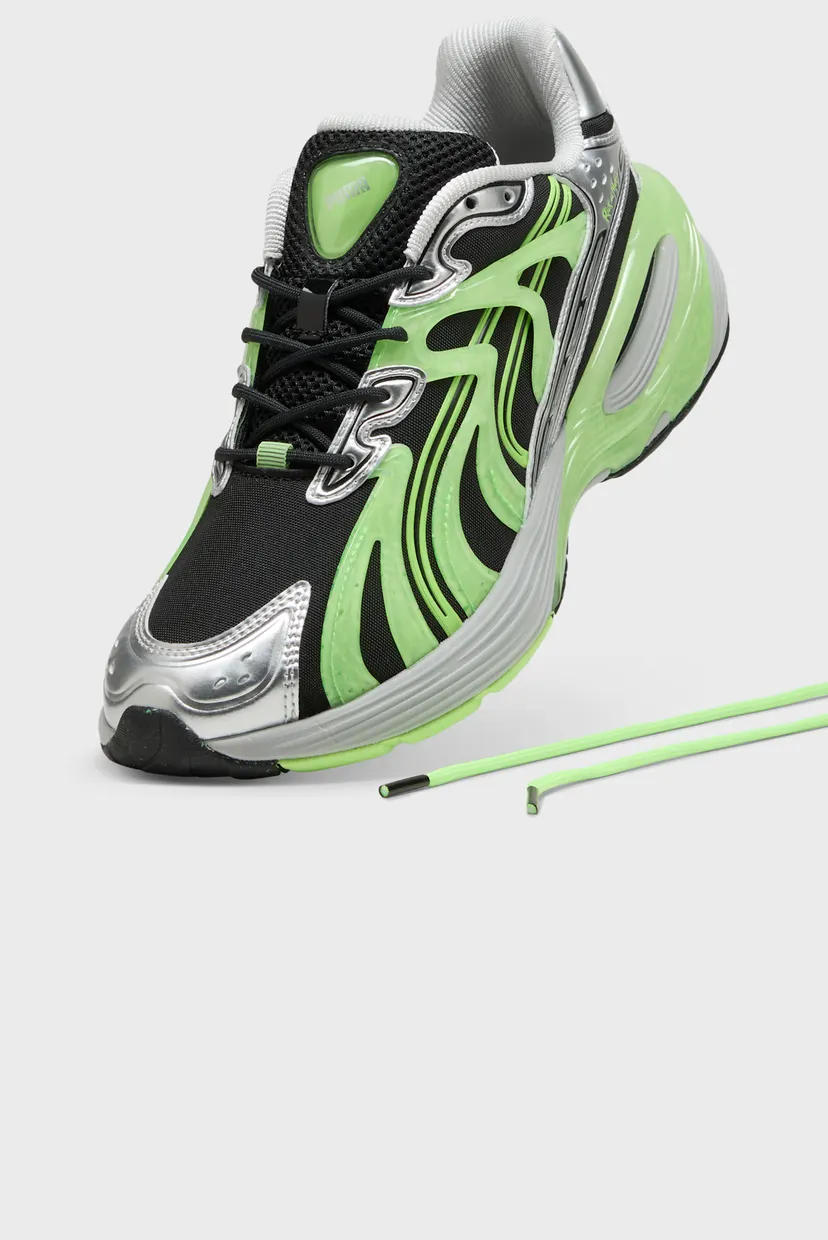 Зеленые кроссовки PUMA x RICK AND MORTY Inverse Sneakers Unisex 5