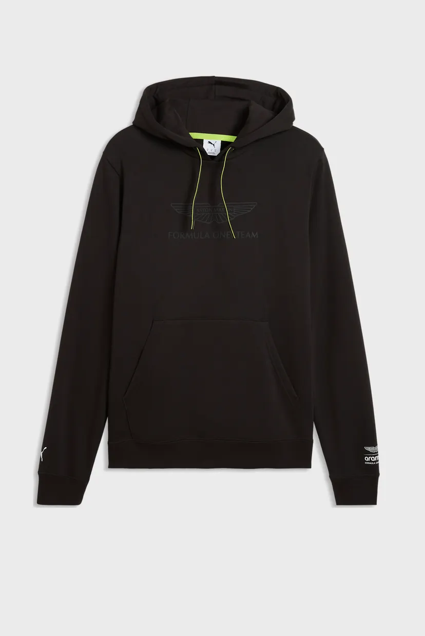 Чоловіче чорне худі PUMA x ASTON MARTIN ARAMCO F1® TEAM Essentials Hoodie Men 4