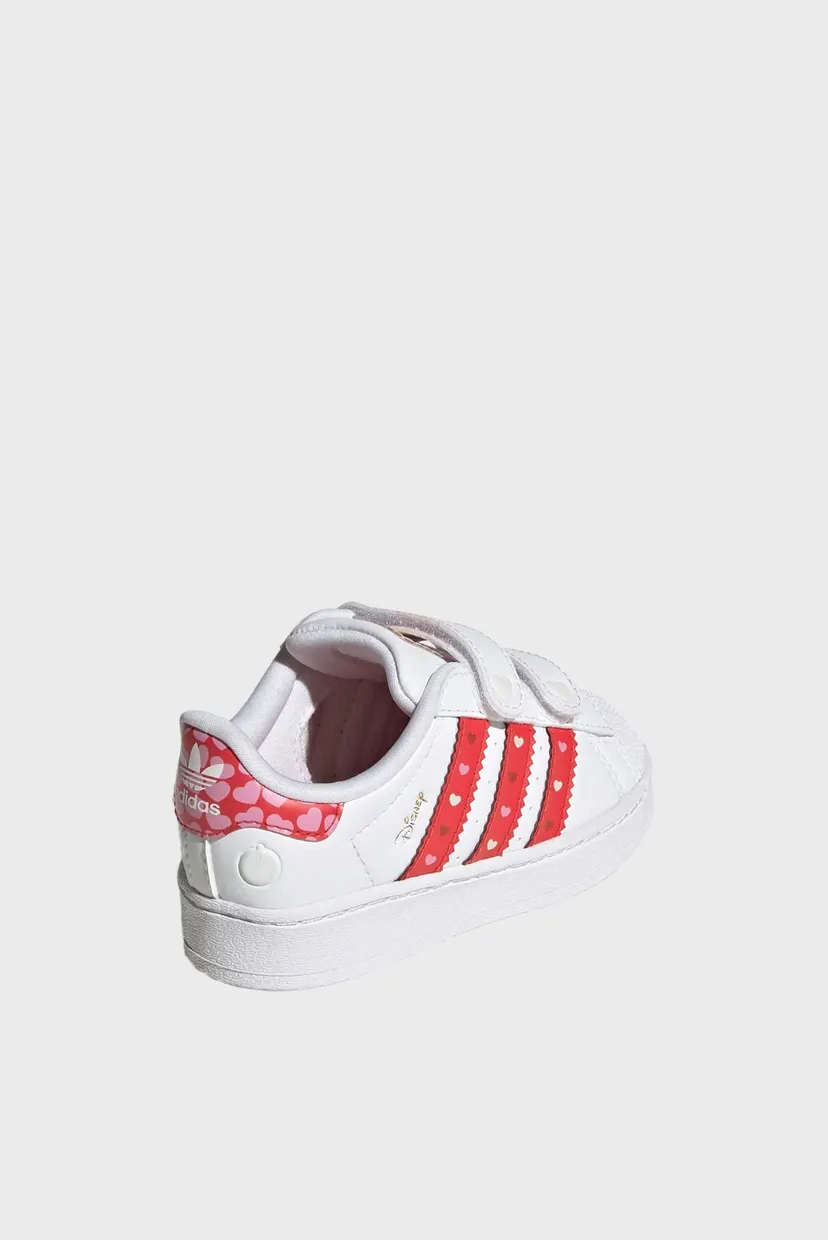 Детские белые сникерсы ADIDAS DISNEY SUPERSTAR LED LIGHTS COMFORT CLOSURE 4