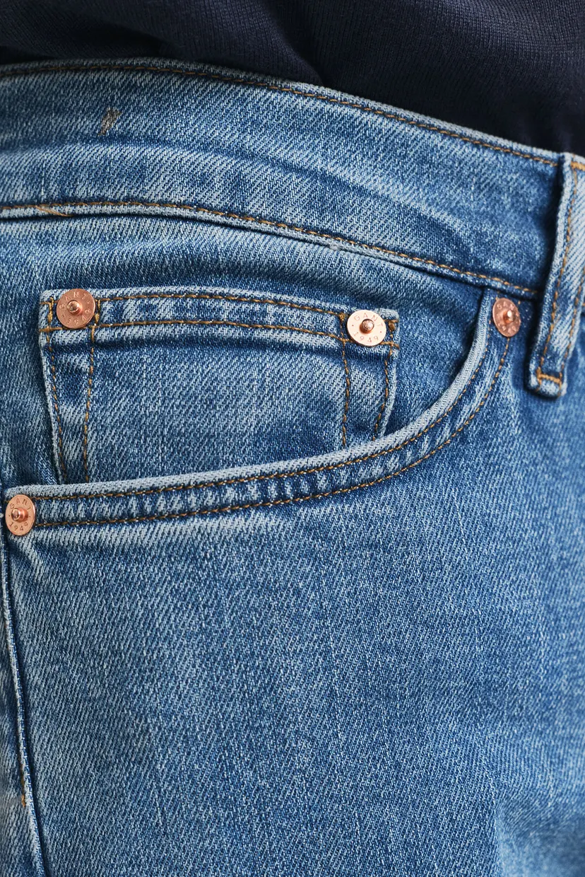 Мужские синие джинсы SLIM CLEAN WASH GANT JEANS 4