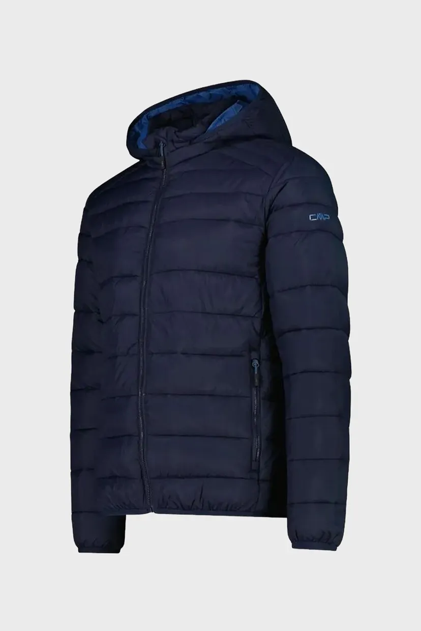 Чоловіча темно-синя куртка SNAPS HOOD 3M THINSULAT 3
