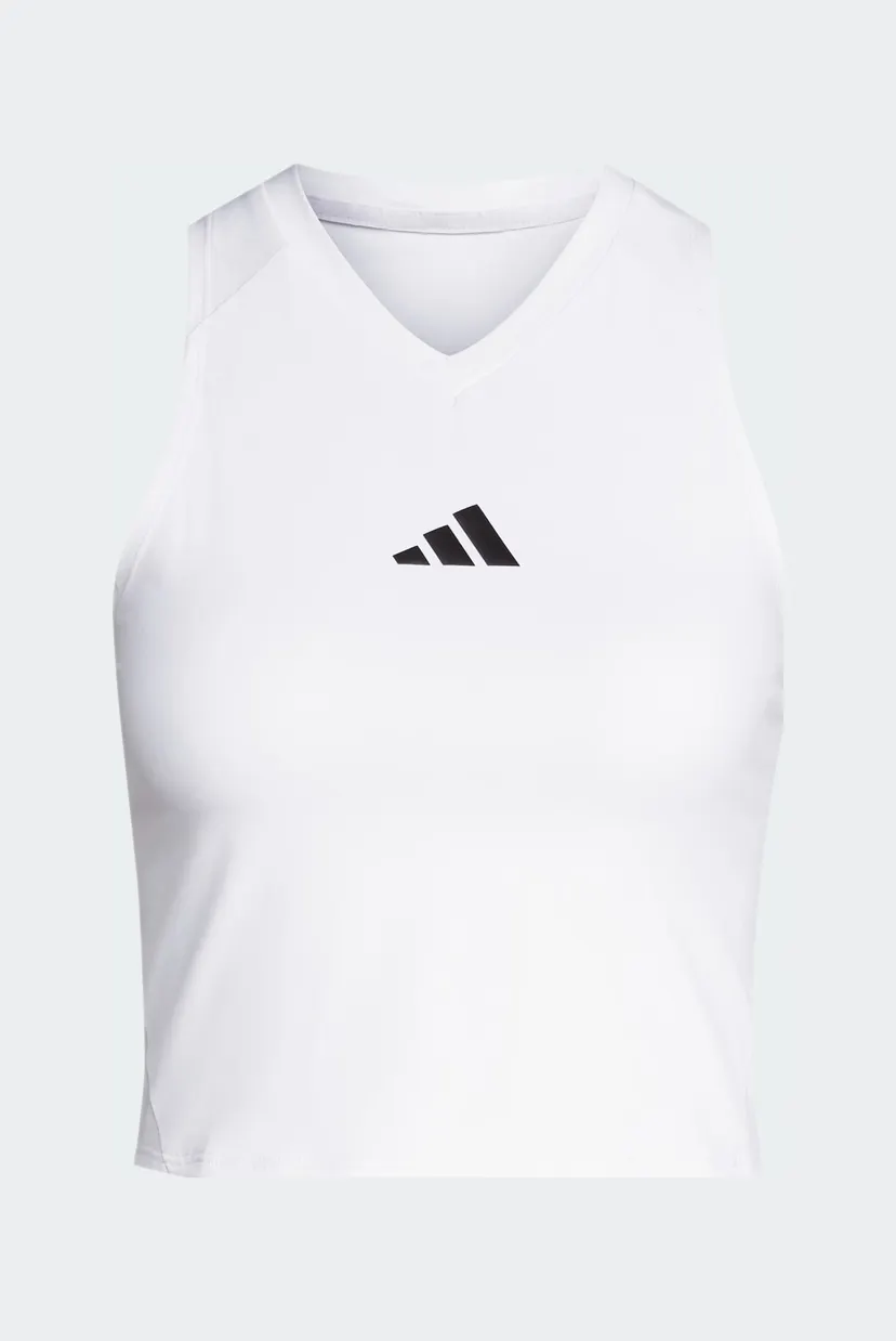 Жіночий білий топ TENNIS CLIMACOOL MIDI Y-Tank PRO 6