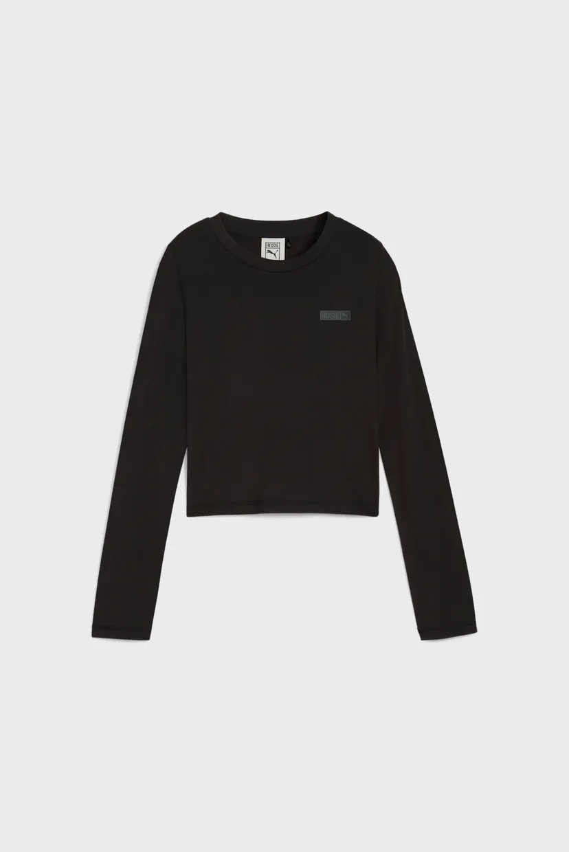 Жіночий чорний лонгслів PUMA x ROSÉ Long Sleeve Tee Women 6