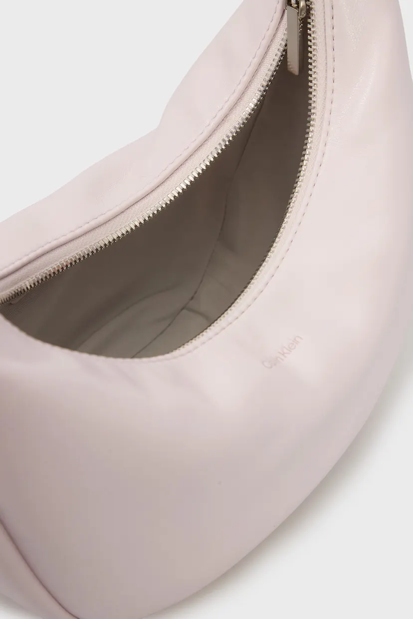 Жіноча бузкова сумка PINCHED SOFT CRESCENT SM 6
