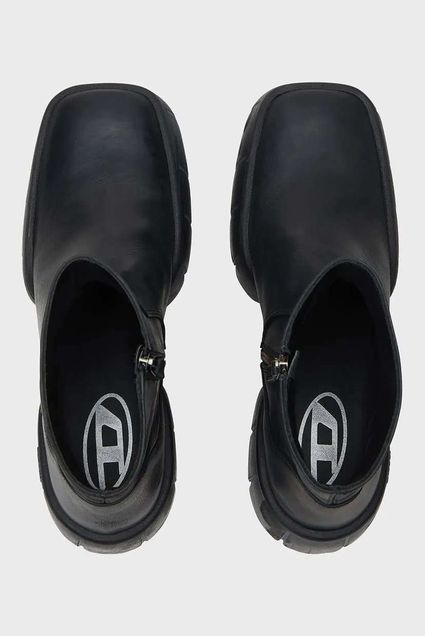 Чоловічі чорні шкіряні черевики TEX / D-TEX BT SHOES 4