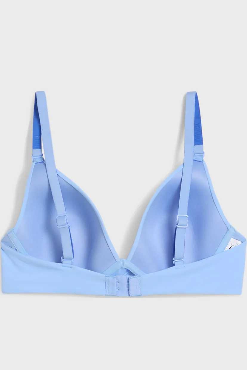 Жіночий блакитний бюстгальтер PUMA Women's Padded Bra 5
