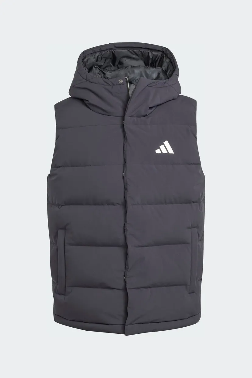 Чоловічий чорний пуховий жилет Helionic CLIMAWARM Hooded 6