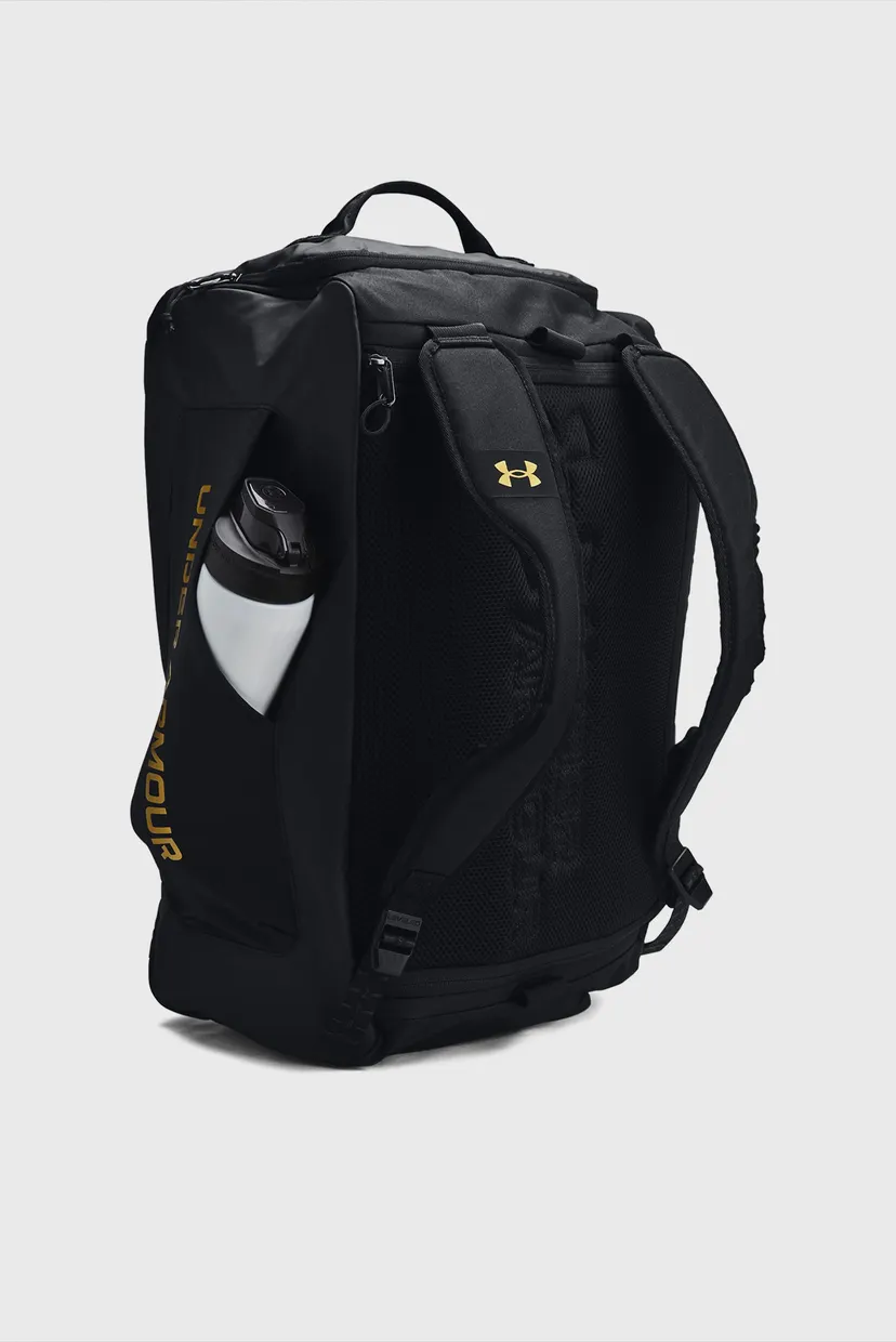 Чорна спортивна сумка-рюкзак UA Contain Duo MD BP Duffle 4