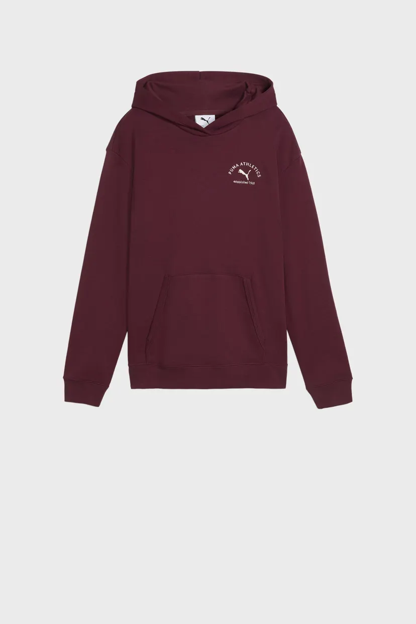 Дитяче бордове худі PUMA Class Relaxed Hoodie Youth 4