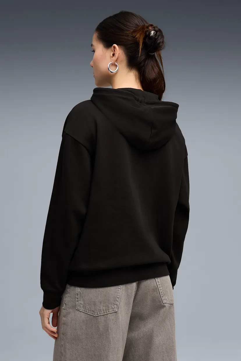 Женское черное худи Essentials Elevated Hoodie Women 3