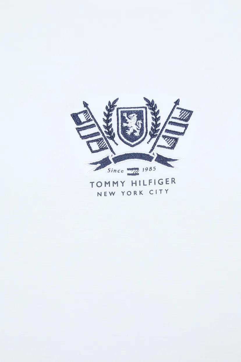 Чоловіча біла футболка CREST EMBRO 5
