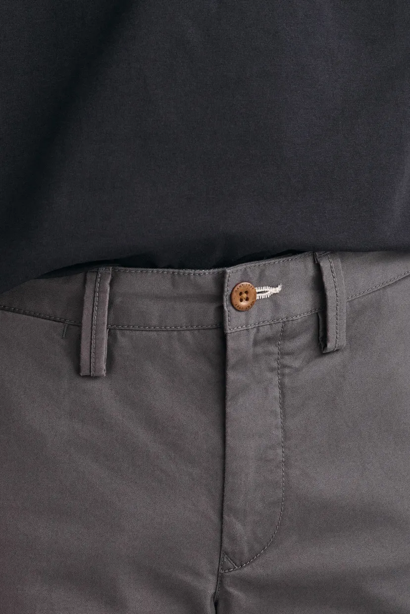 Чоловічі сірі чіноси SLIM TWILL CHINOS 5