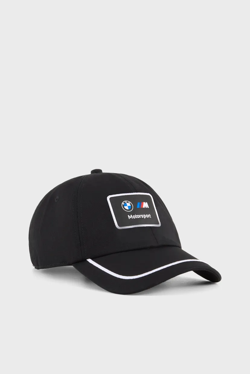 Черная кепка BMW M Motorsport Heritage Logo Print Dad Cap 1