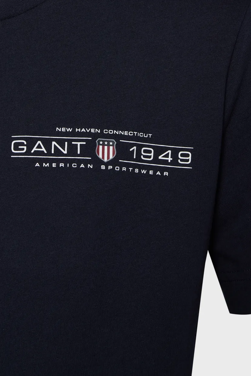 Жіноча синя футболка REG SHIELD SS T-SHIRT 3