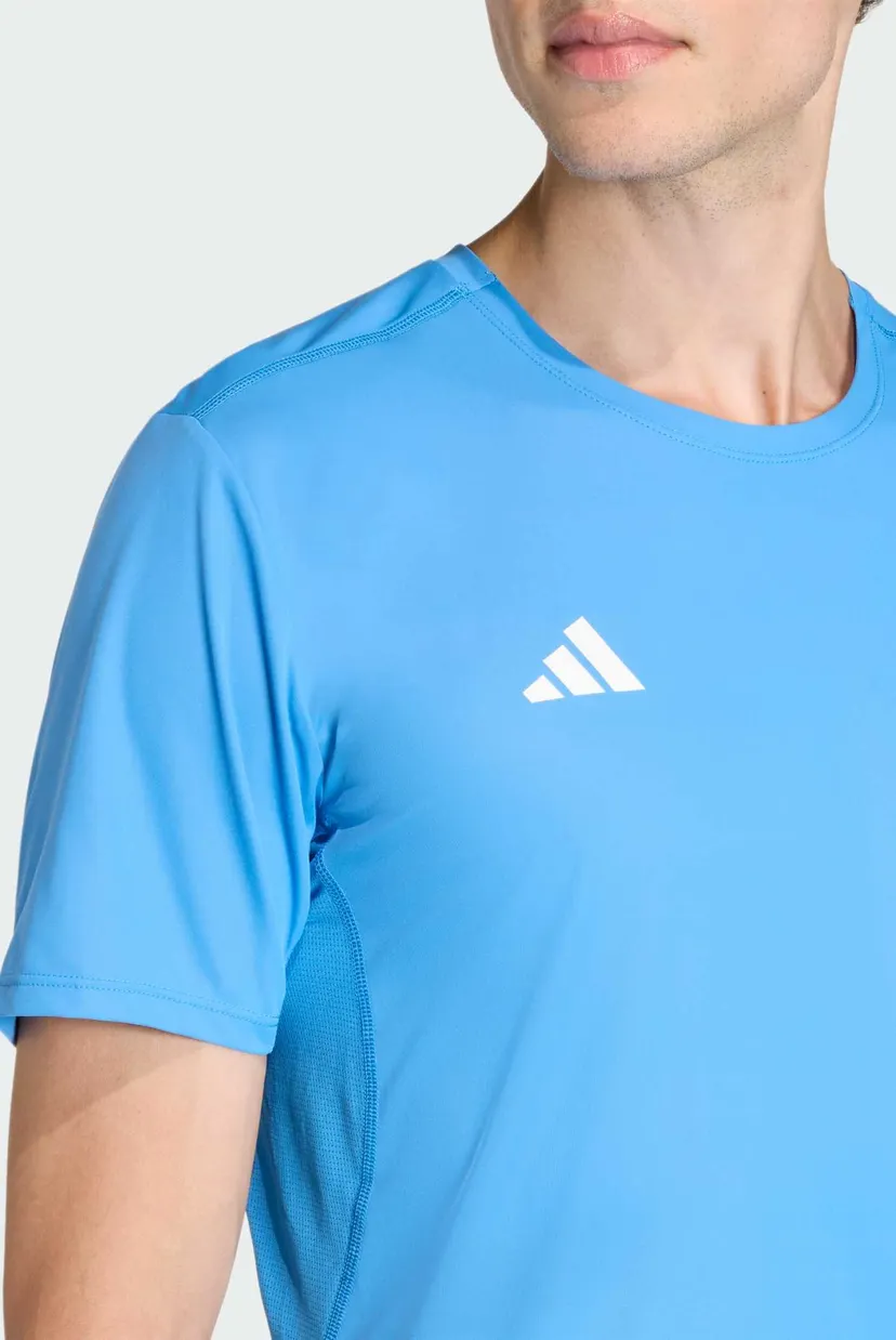 Мужская голубая футболка Adizero Essentials 4