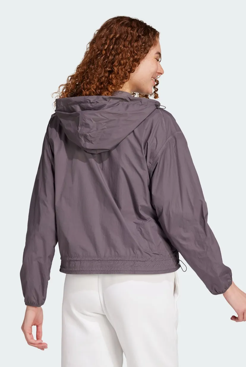 Жіноча темно-сіра вітровка City Escape Lightweight adidas JF3403