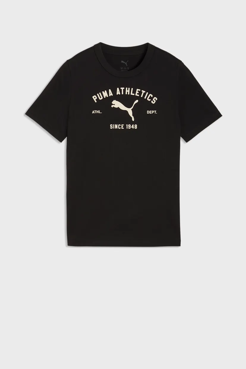 Дитяча чорна футболка PUMA Class Graphic Tee Youth 4
