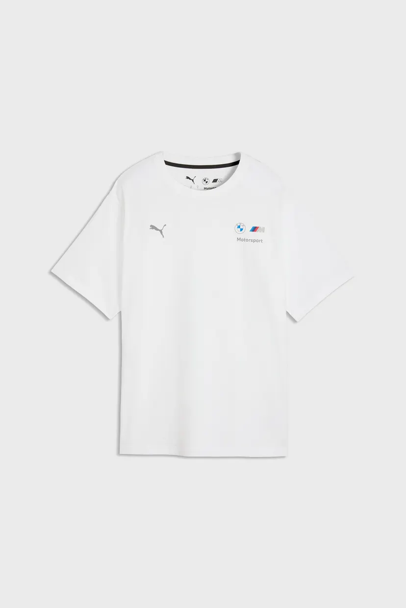 Жіноча біла футболка BMW M MOTORSPORT Essentials Tee Women 4