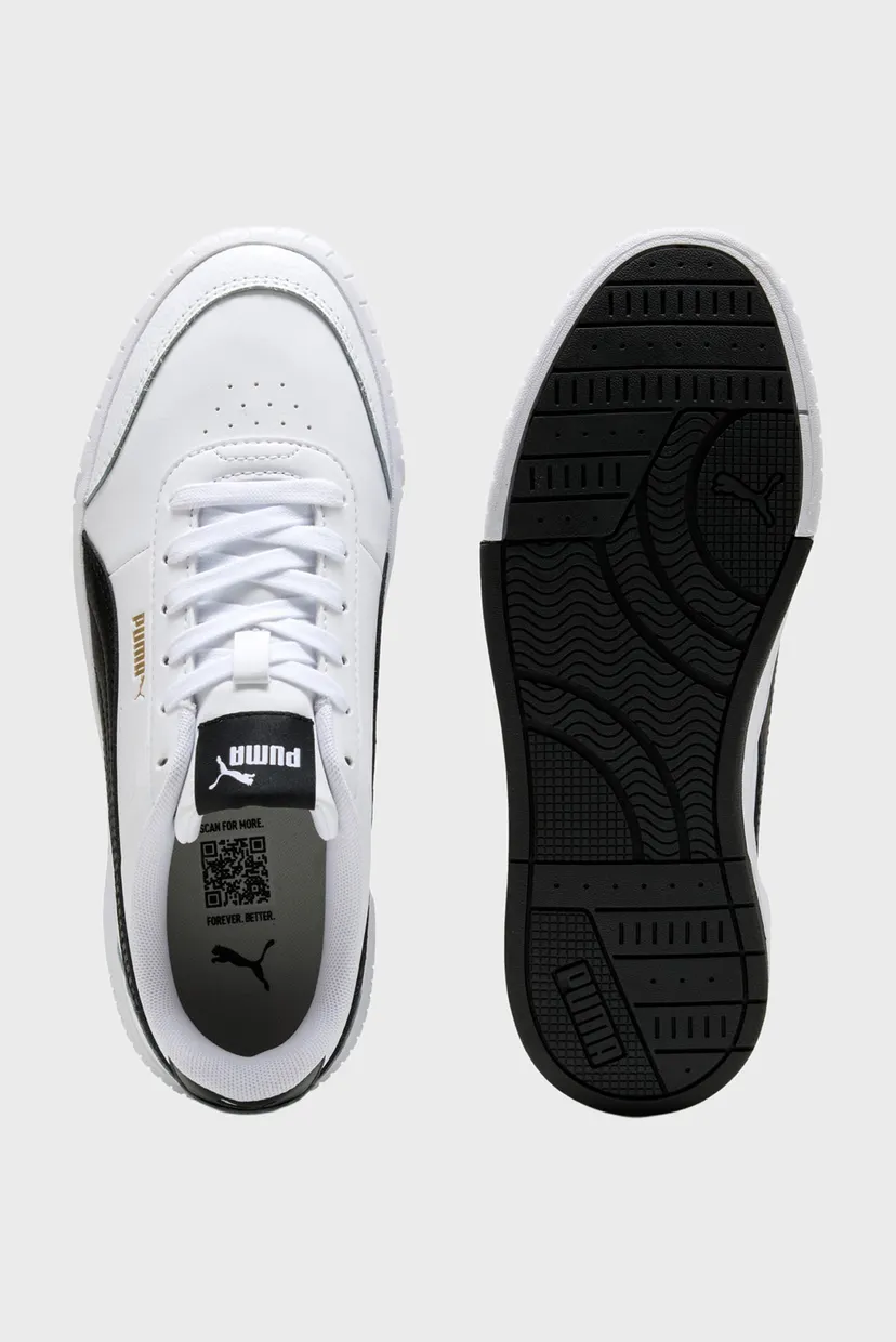 Женские белые кожаные сникерсы Carina Mia Sneakers Women 4