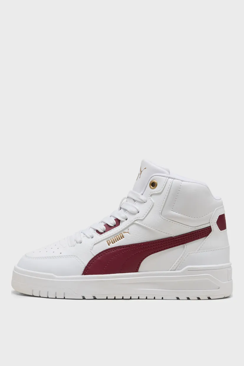 Детские белые кроссовки Shuffle Downtown Mid Sneakers Youth 3