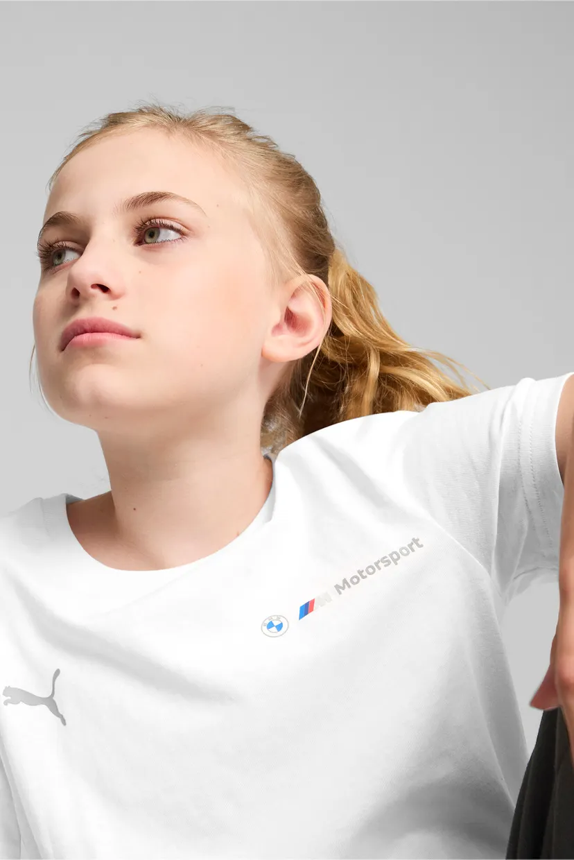 Дитяча біла футболка BMW M Motorsport ESS+ Logo Tee Youth 6