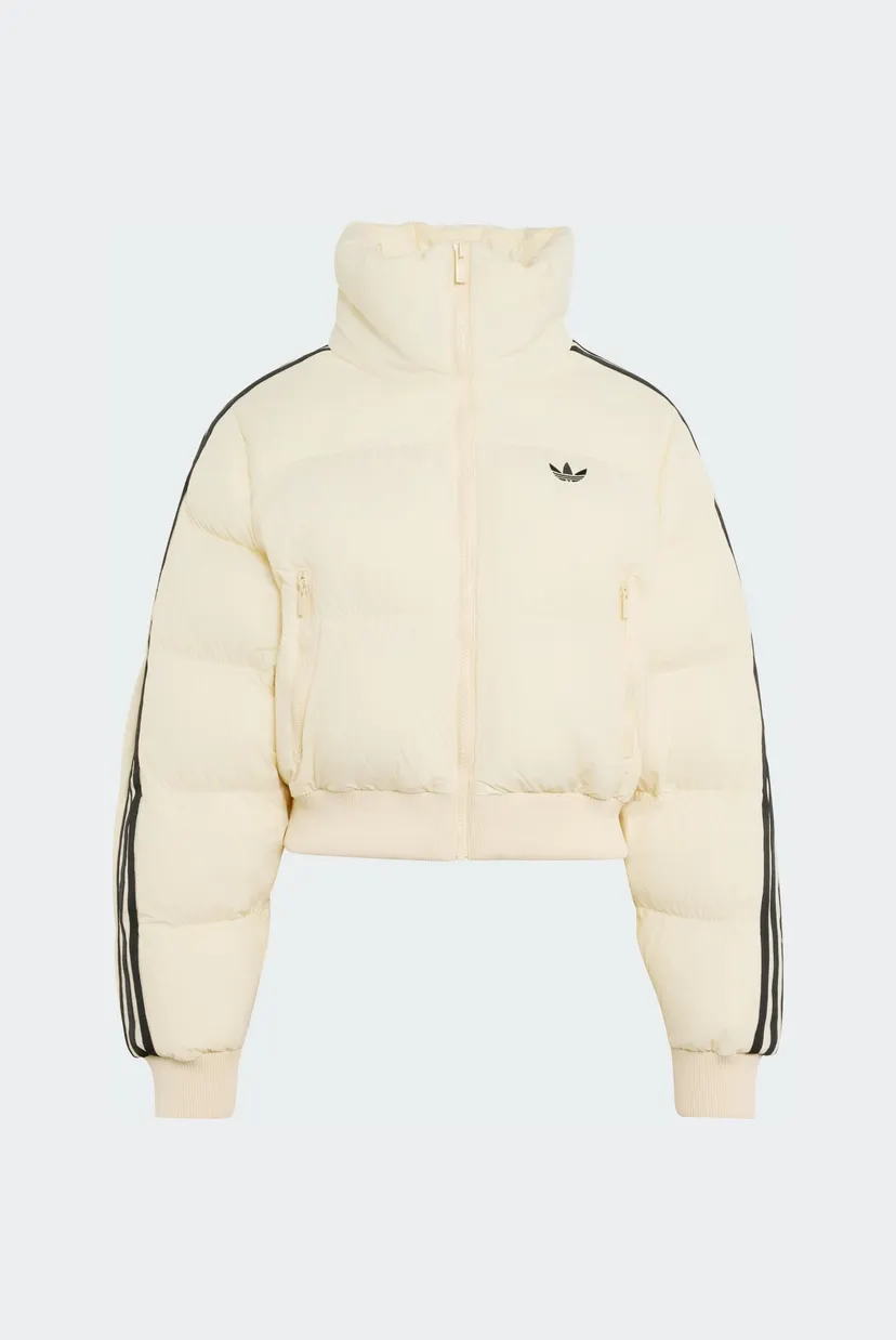 Женская бежевая куртка ADICOLOR SHORT PUFFER 6