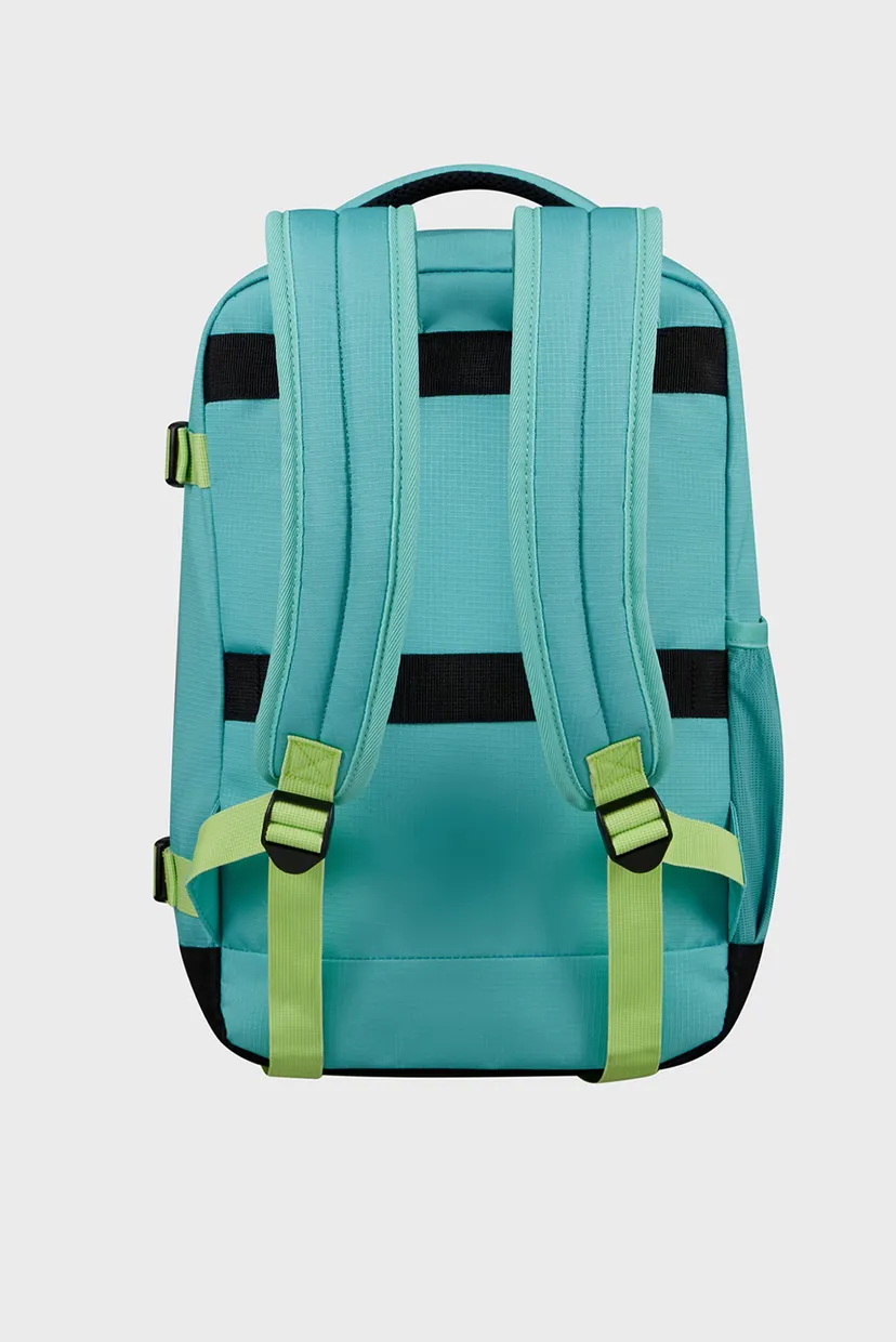 Бирюзовый рюкзак TAKE2CABIN DUSTY TURQUOISE/LIME 4