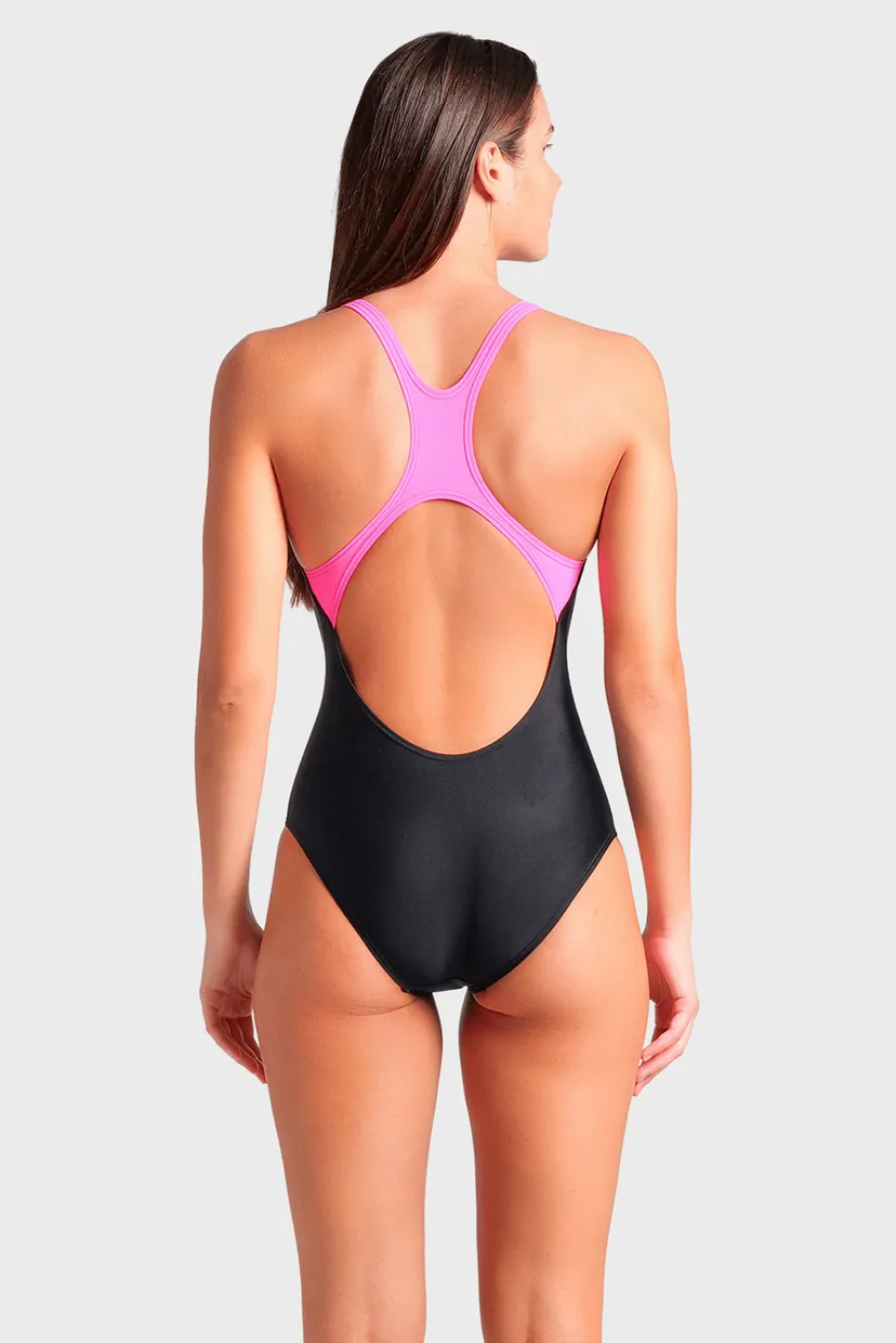 Женский черный купальник GRAPHIC SWIMSUIT SWIM PRO BACK 3
