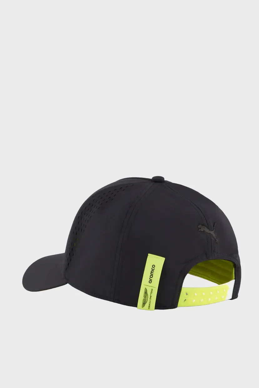 Чорна кепка PUMA x ASTON MARTIN ARAMCO F1® TEAM  Lifestyle Baseball Cap 3