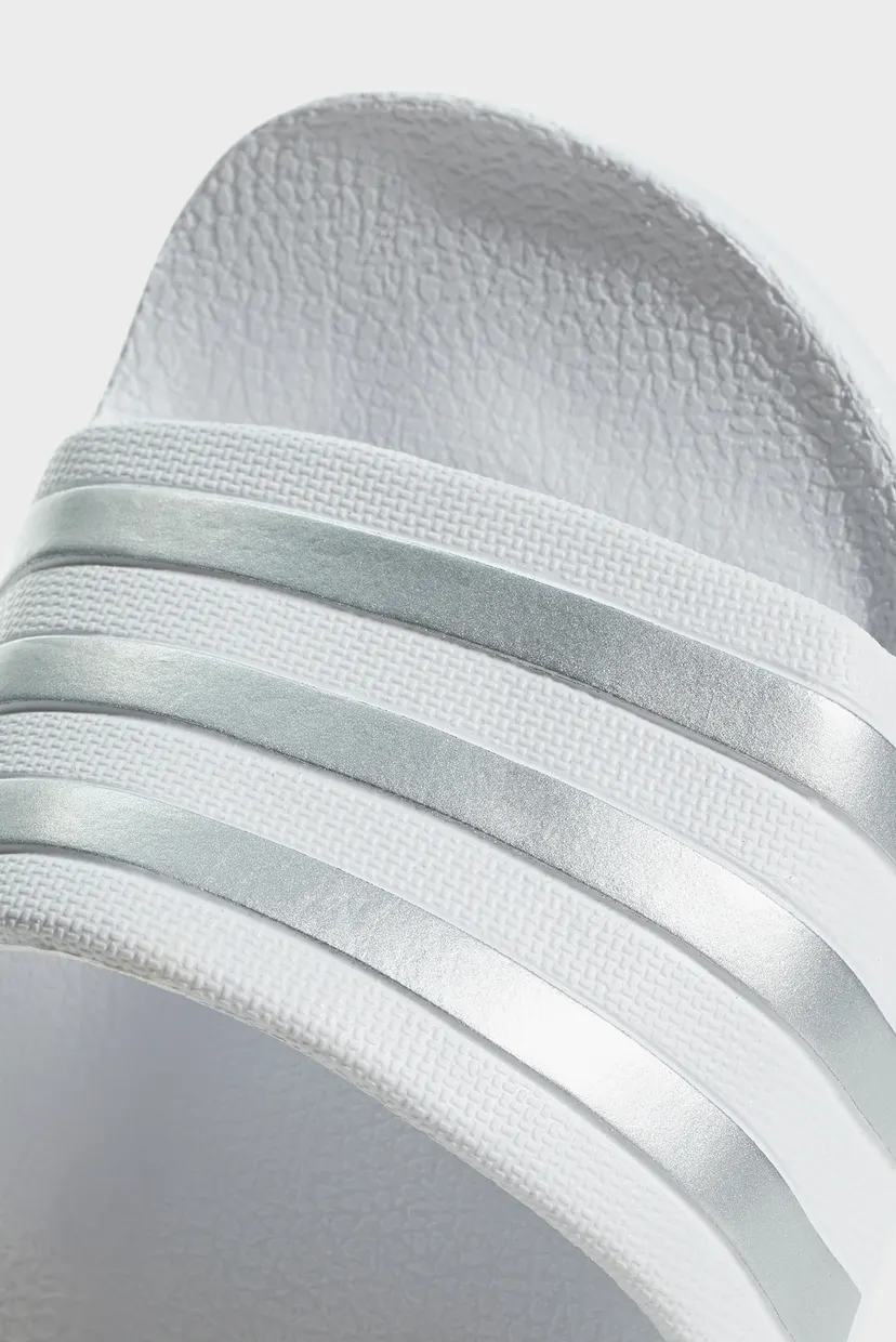 Дитячі білі слайдери Adilette Aqua 7