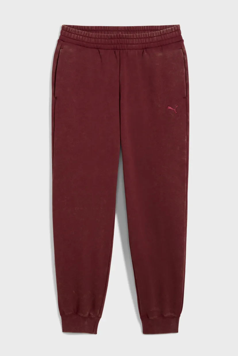 Женские бордовые спортивные брюки Essentials Elevated Comfort Wash Sweatpants Women 4