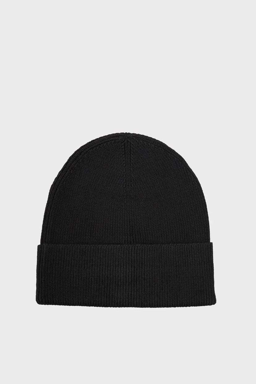 Мужская черная шапка TH SKYLINE BEANIE 3