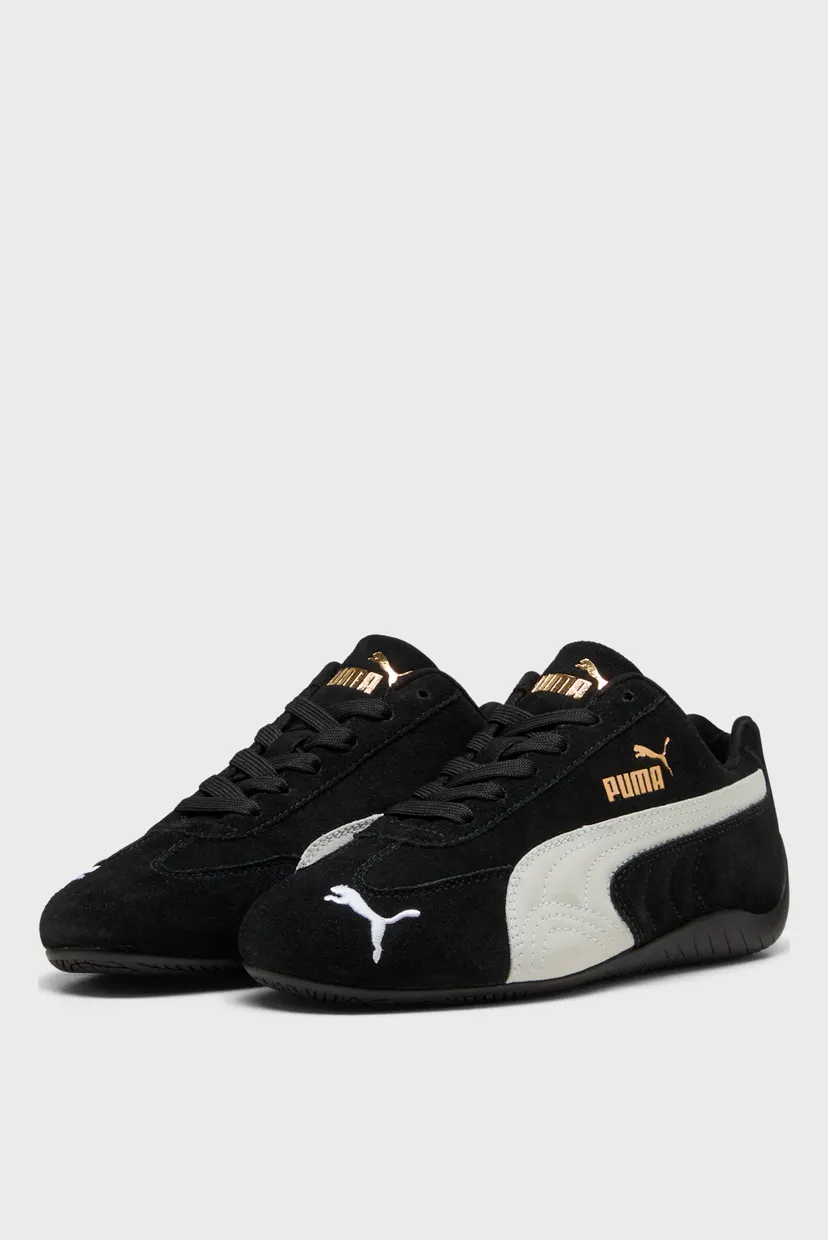 Дитячі чорні замшеві кросівки Speedcat Sneakers Youth 3