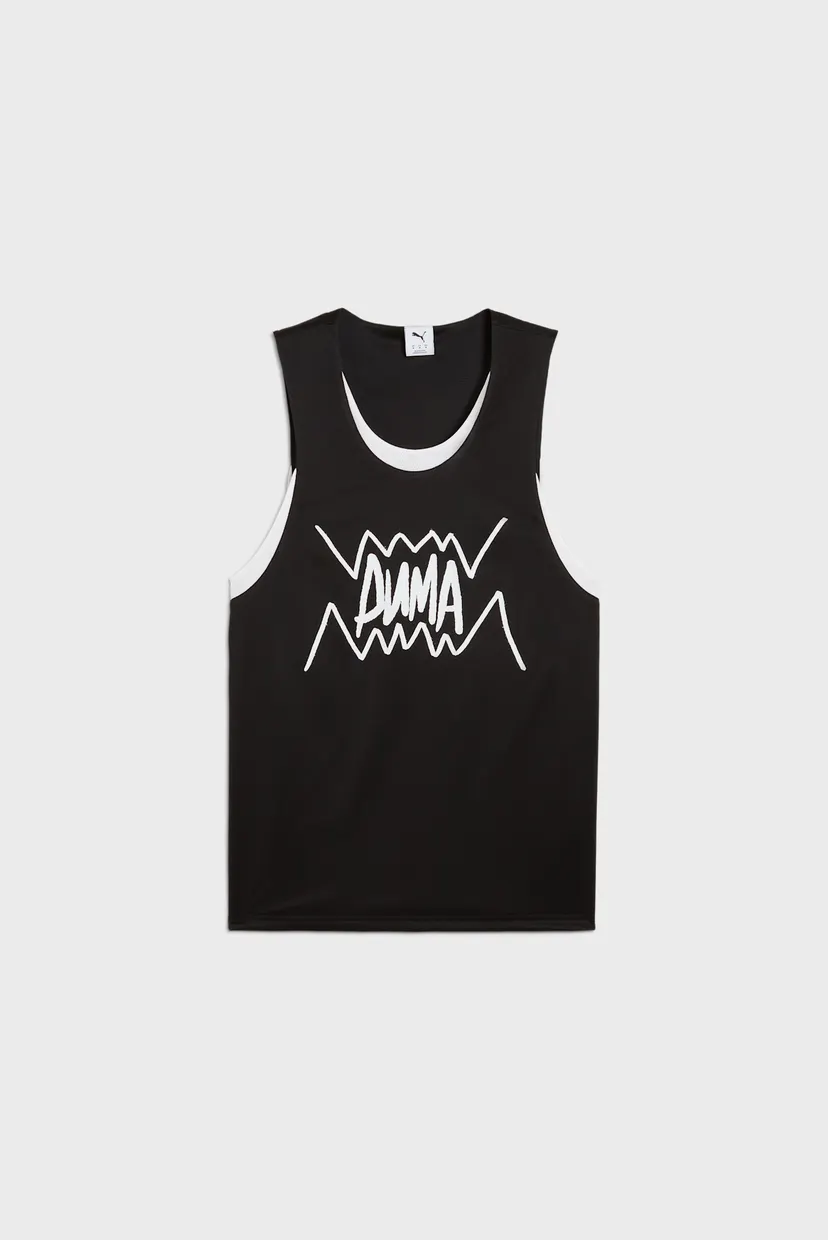 Мужская черная майка Jaws Core Basketball Tank Men 4