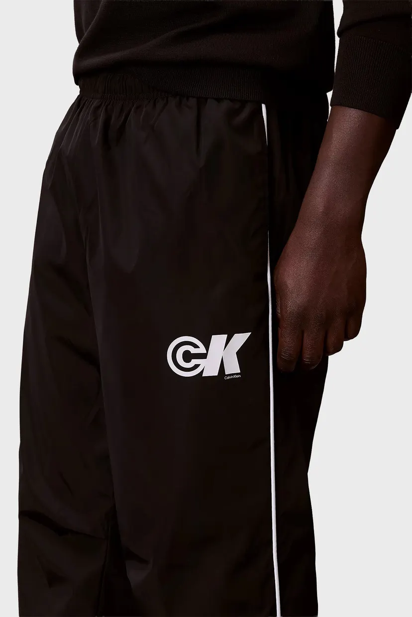 Мужские черные спортивные брюки DRAWSTRING 5